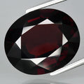 Big! 10.70ct VVS Oval Natural Reddish Purple Rhodolite Garnet Gemstone, Tanzania — view 1
