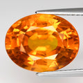 Big! 8.78ct 13.5x10.5mm Oval Natural Yellow Sapphire - Stunning, Thailand Gem
