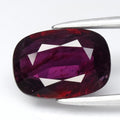 2.08ct 9.5x6.8mm Cushion Natural Purplish Red Ruby - Unheated Madagascar Gem — view 1