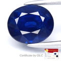 GLC Report 1.69ct VS Oval Natural Blue Sapphire - Unheated, Madagascar Gem — view 1