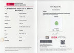 Laboratory report for IGA CERTIFIED* 4.58ct Pear Natural Green Emerald - Collector’s Grade Colombia
