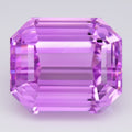 Big 41.98ct IF Octagon Natural Celestial Rose Pink Kunzite - Splendid Gem — view 1