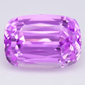 Big 34.18ct IF Cushion Natural Moonlight Peony Pink Kunzite - Elegant Gem — view 1
