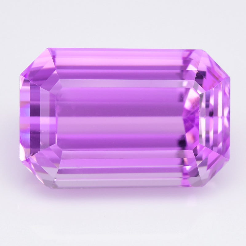 29.86ct VVS Octagon Natural Orchid Mirage Pink Kunzite - Lovely Color Gemstone