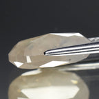 4.34ct Oval Natural Untreated Fancy Peachy White opal DIAMOND (One of a Kind)