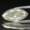 Rare! 1.96ct Marquise Brilliant Natural Untreated Fancy White Diamond I1