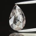 0.72ct Pear Rose Cut Natural Untreated Fancy Pinkish Brown Diamond I1 — view 1