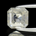 0.78ct 5x3.2mm Emerald Cut Natural Untreated Fancy White Diamond SI2 — view 1
