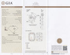 Laboratory report for GIA FULL CERTIFIED 1.30ct Natural Untreated Fancy Pink Brown Diamond I3