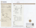 Laboratory report for GIA FULL CERTIFIED 1.01ct Cushion Natural Untreated Fancy Dark Gray Diamond I2