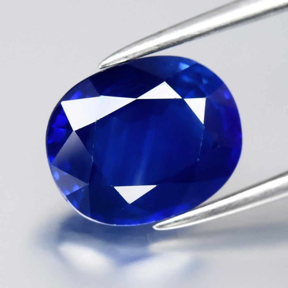 2.49ct VS Oval Natural Royal Bright Blue Sapphire - Heated, Gorgeous Gemstone