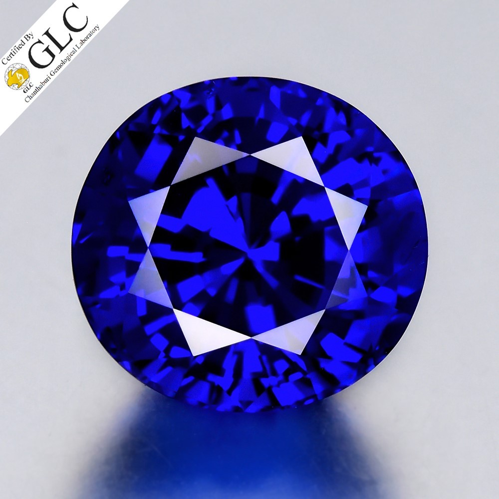 GLC Certified Full Report 5.03ct VVS Oval Natural Royal Blue Sapphire - Heated, Ceylon