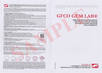 GFCO GEM LAB® Swiss Gem Certificate - Professional Gemological Full Certificate — view 4