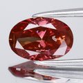 0.96ct Oval Natural Treated Fancy Deep Purple Pink Diamond SI1 Africa