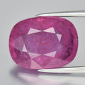 6.77ct Cushion Natural Purplish Pink Tourmaline - Unheated, Mozambique Gem — view 1