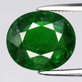 4.21ct Oval Natural Majestic Forest Green Tsavorite Garnet - Tanzania Gem