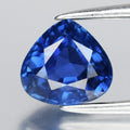 1.25ct 6.5x6mm VVS Pear Natural Blue Sapphire - Unheated, Tanzania Gemstone
