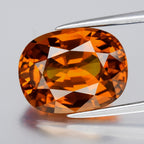 Big Size! 7.53ct IF Oval Natural Golden Yellow Sapphire - Flawless, Thailand
