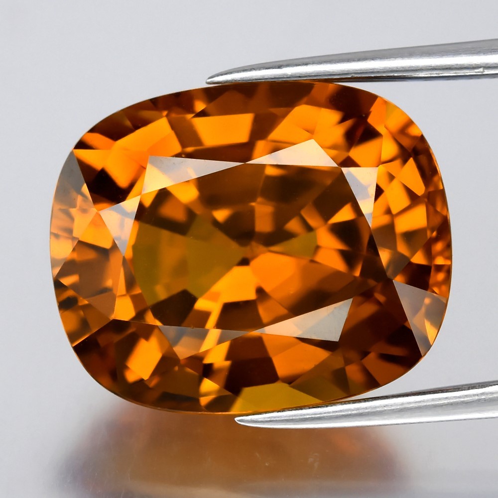 12.01ct IF Cushion Natural Yellow Sapphire - Collector’s Quality, Thailand