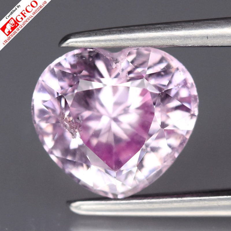 GFCO CERTIFIED 1.70ct VS Heart Natural Pink Sapphire - Heated, Madagascar Gem