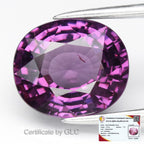 3.79ct Pinkish Purple Rhodolite Garnet | Oval