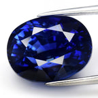 Big! 10.06ct VS Oval Natural Blue Sapphire - Heated, Elegant Ceylon Gemstone