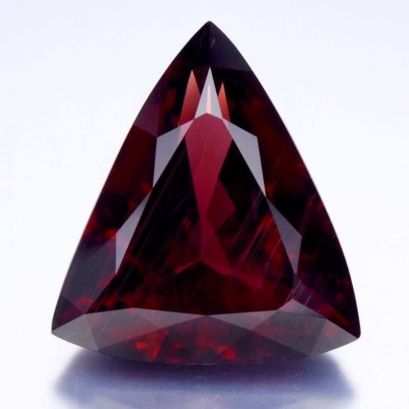 23.45ct VS Trillion Natural Red Wine Spinel - Giant Collector’s, Burma Gem