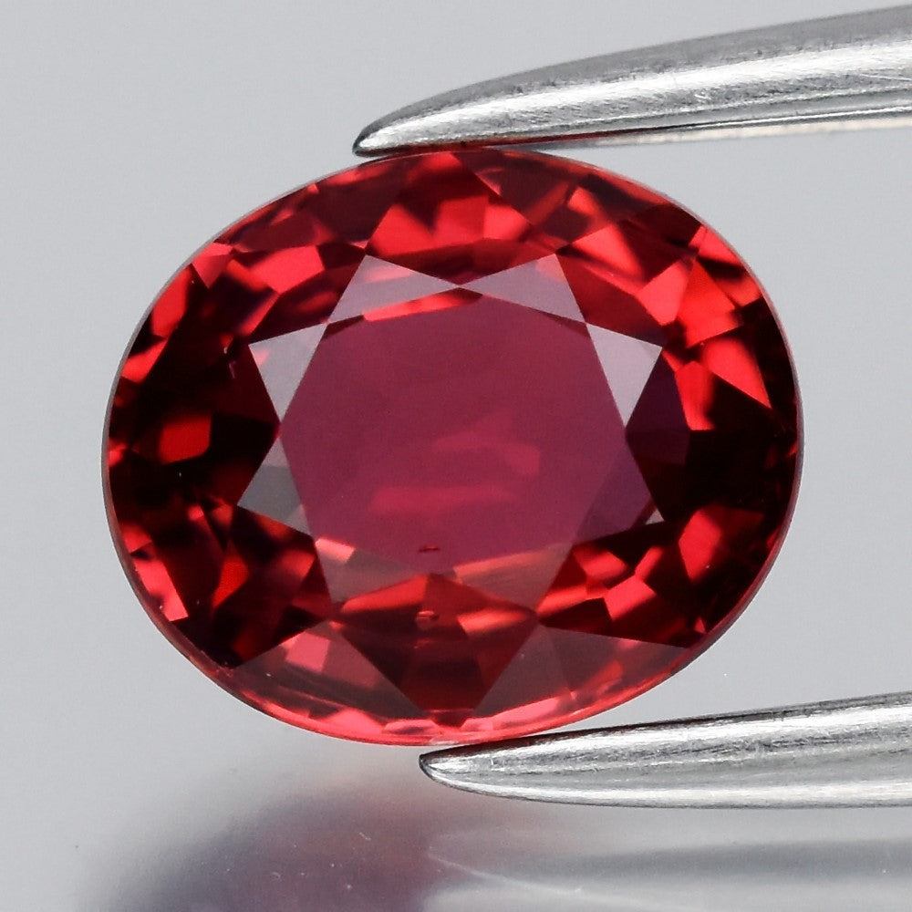 0.92ct Purplish Red Ruby | Oval