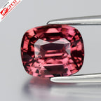 2.28ct Orangy Pink Padparadscha Sapphire | Cushion