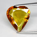 5.19ct Golden Yellow Sapphire | Heart
