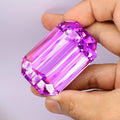 Enormous 629.72ct Natural Electric Violet-Pink Kunzite – (IF) Collector’s Gem
